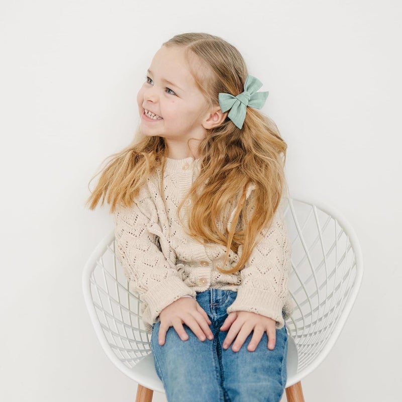 Prohouse 40 PCS Baby Girl Hair Clips, Alligator Hair Bows for Toddlers & Kids, Baby Hair Accessories - Image 3